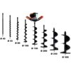 Tarière thermique 3 CV 52 cm3, + lot de 8 mèches (40, 60, 80, 100, 150, 200, 250 et 300 mm) — image 2