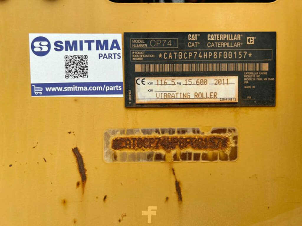 Agpc1024x64709_G Caterpillar Monocylindre Compacteur CP74 C — image 8