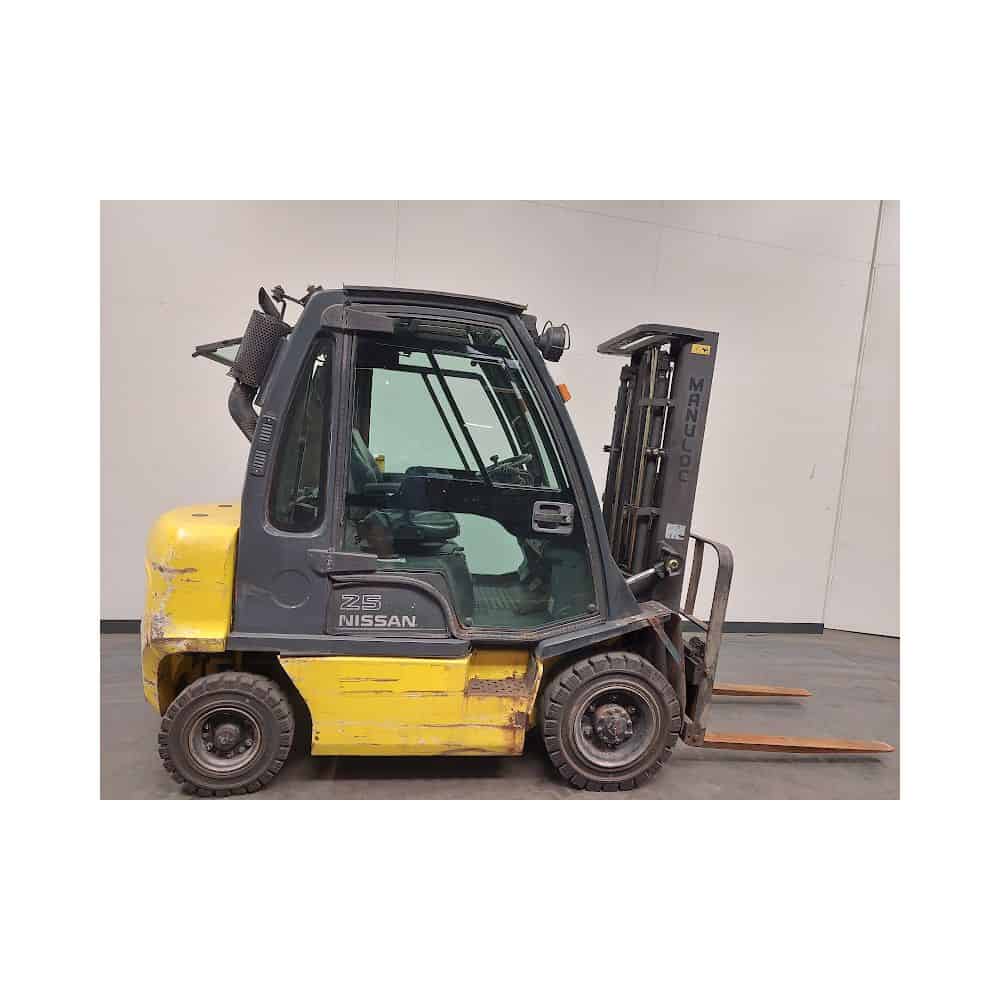 Nissan FD02A25Q chariot élévateur diesel 2,5 T - levée 3,30 m - image 2