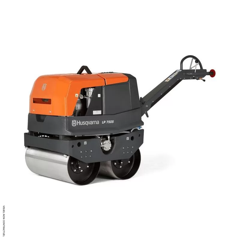 Compacteur à rouleaux LP 7505 double tambour Ø 400 mm — image 2