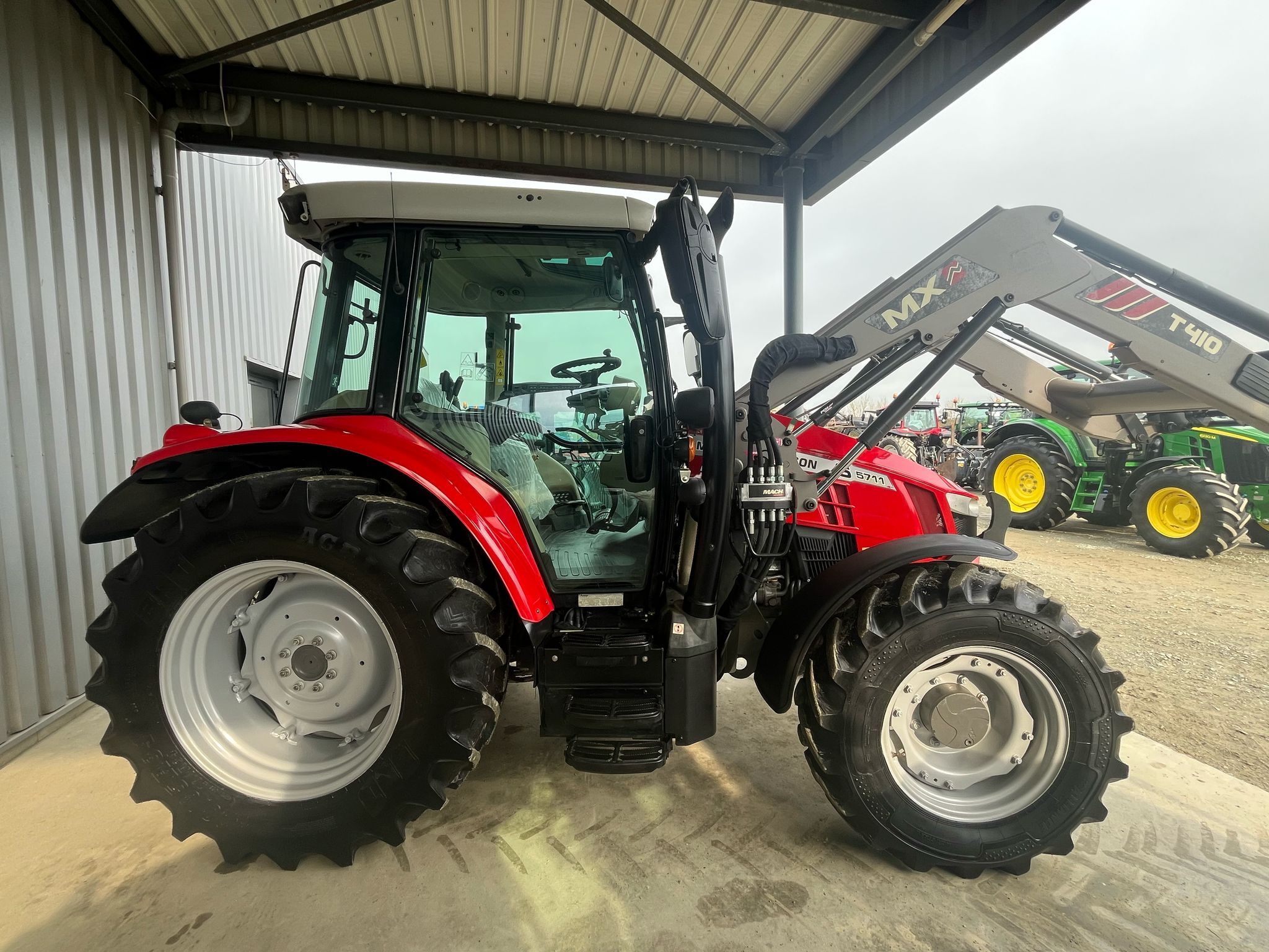 Agpmassey-ferguson-5711s-dyna-C Tracteur 5711s Ferguson Massey — image 4