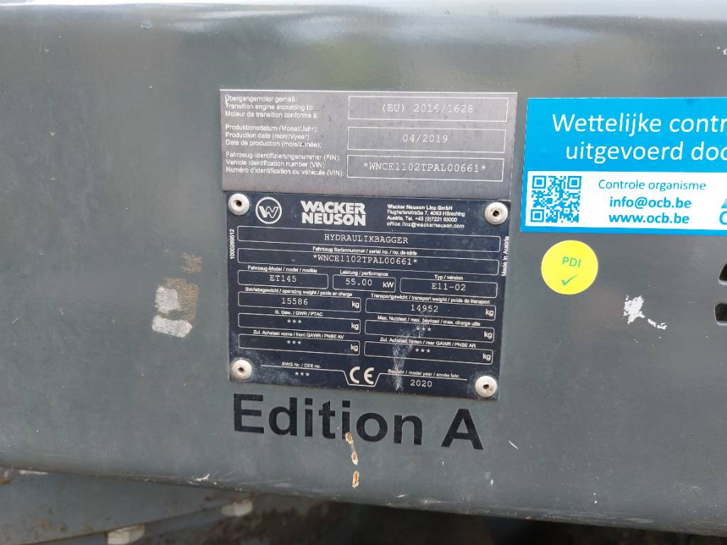 wacker-neuson-et145-bb5013a0 Wacker Neuson ET145 Occasion — image 18