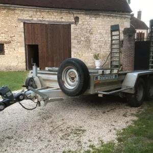 Hubiere Remorque porte engins / 3.5 T — image 3