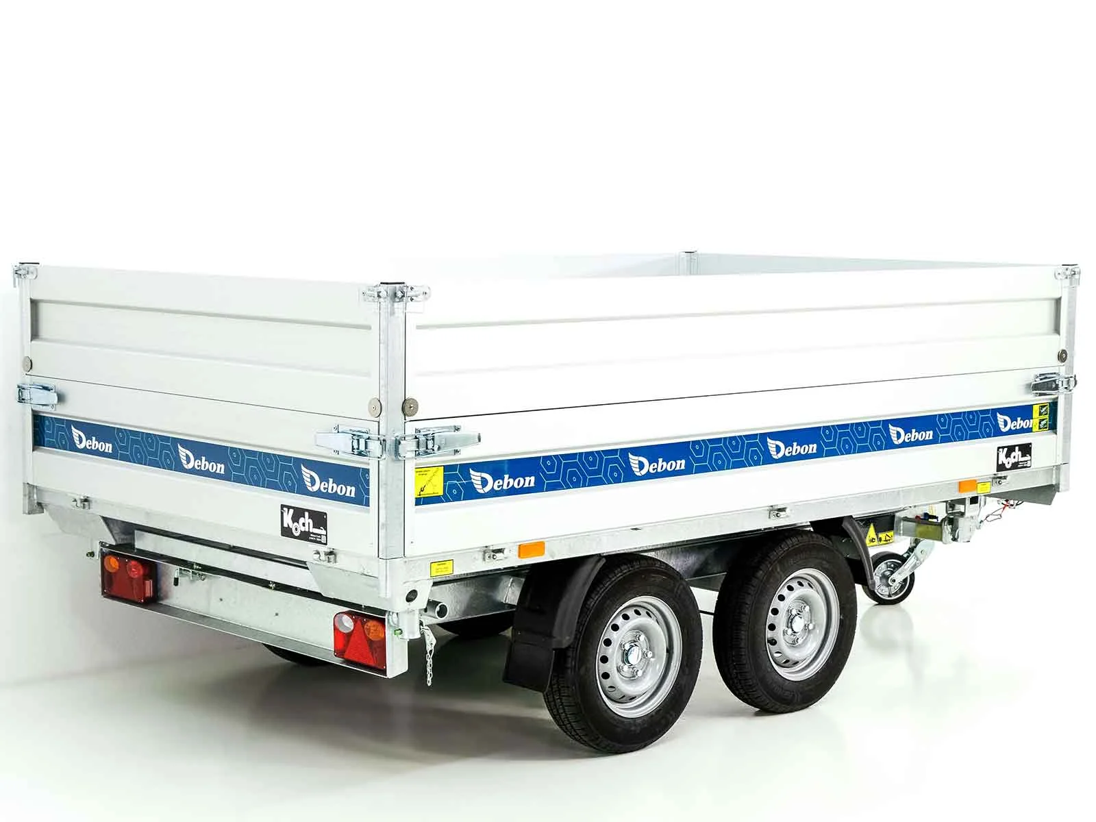 678YGDED Debon PW2.4 benne basculante 3 voies 180×306 - 2,6 t - image 3