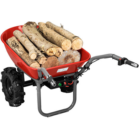 CEF56E Torros Brouette motorisée 2 roues motrices 100L 260kg Moteur 350W Frein électrique EK260 — image 4