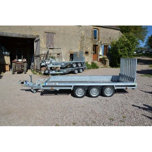 DXXED46R Vlemmix VM0054 porte-engin 400 × 180 PTAC 3500 kg - 3 essieux - image 3