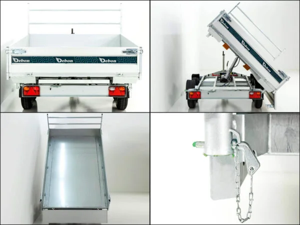 FR67TGH Debon PW2.4 benne basculante tridirectionnelle 180×306 - 2,6 t - image 9