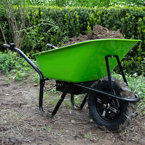 UB67I Zipper Brouette ZI-EWB500 motorisée électrique sans fil Charge 150 kg Capacité 75 litres Pour terrains escarpés — image 6