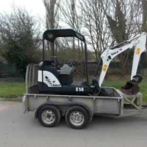Bobcat E14, 1.5T 2013 et remorque 2,6T — image 6