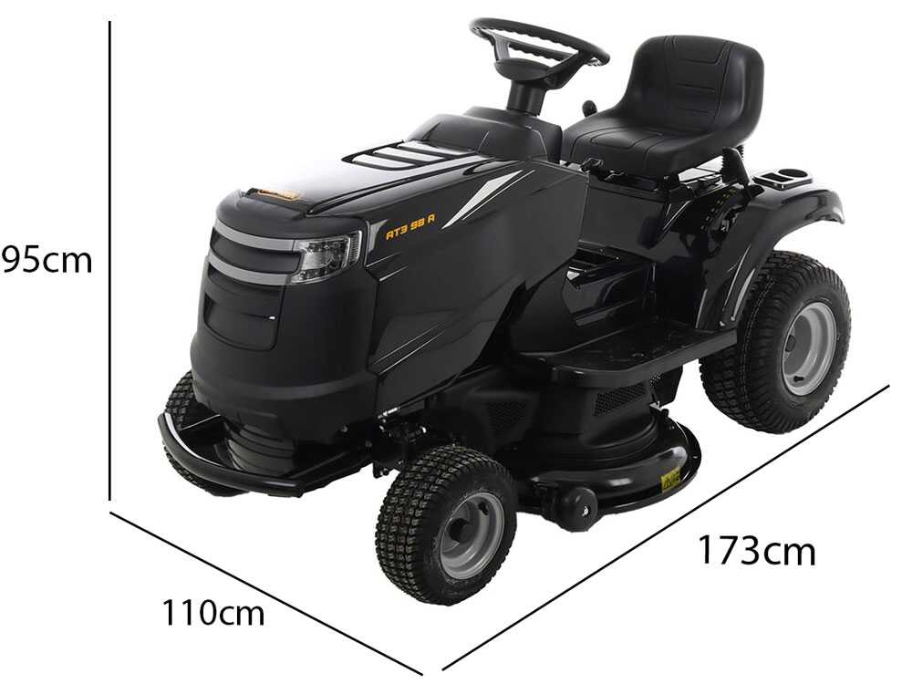 WD4D3R5 Tondeuse autoportée Alpina AT3 98 A - éjection latérale - moteur Alpina ST 350 de 352cc — image 17