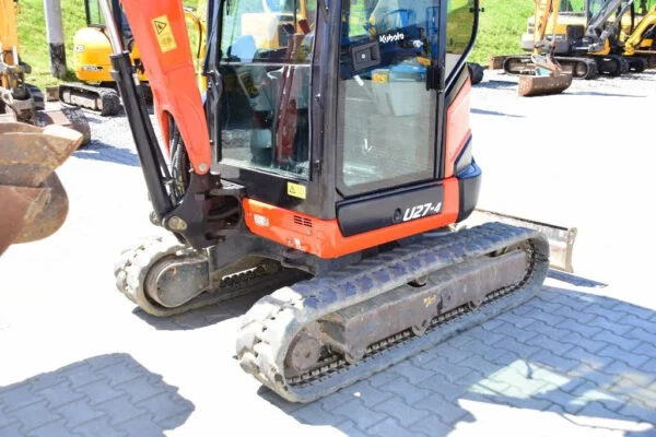 .ZU8Z7ZK Kubota U 27-4 + 3 Godets et Attache rapide 2015 — image 2