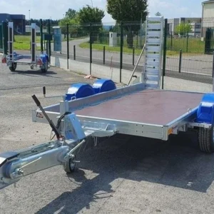 Hubière Remorque Porte Engin TPG 3502/35 — image 2