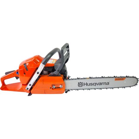 4e3660d783e9e9c2ac1283a9d7a5f9ae9f2279f9 Husqvarna Tronçonneuse thermique 71cc Moteur X-Torq Guide 45cm Puissance 3,6kW — image 2