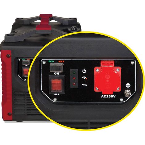 FFF676 Zeuz Groupe électrogène inverter 1200W essence Moteur 4 temps 53cc Autonomie 6h — image 4