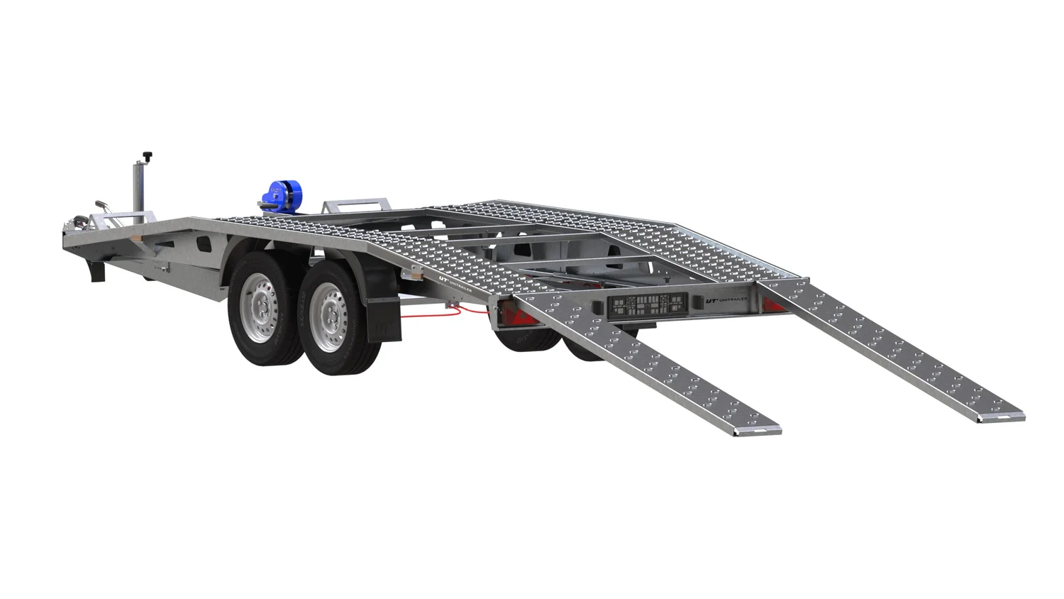 Lohr Switzerland Tailway Double 450×200 Unitrailer Tempo 4520 Dmc 3000 Kg — image 6