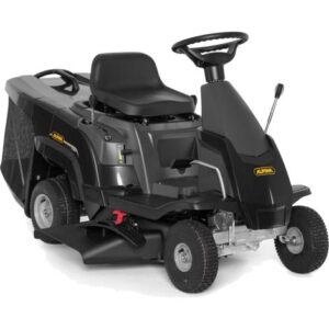 ALPINA Alpina – Rider tracteur tondeuse autoportée 66 cm – Moteur 224 cc 7 CV – Système de décharge latérale et mulching – Pour terrains jusqu'à 800 m² vue principale