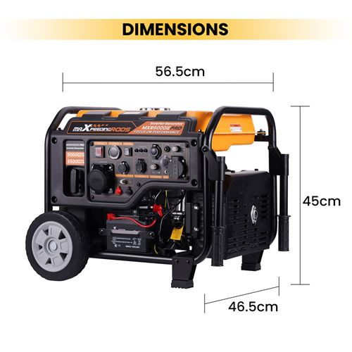 ATS ATS Groupe electrogene silencieux 5000w Inverter générateur electrique 5.5KW 4 temps Démarrage à essence vue 3 ATS ATS Groupe electrogene silencieux 5000w Inverter générateur electrique 5.5KW 4 temps Démarrage à essence vue 3