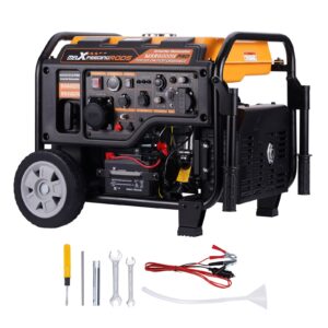 ATS ATS Groupe electrogene silencieux 5000w Inverter générateur electrique 5.5KW 4 temps Démarrage à essence vue principale