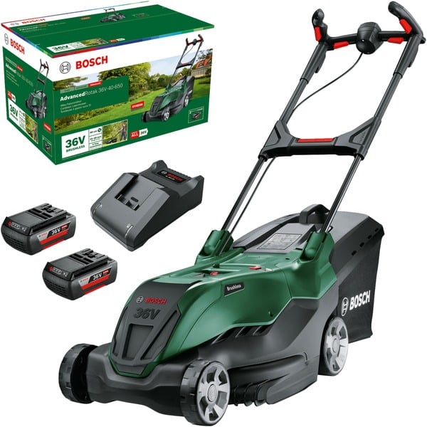 Bosch Tondeuse à batterie AdvancedRotak 36V-40-650, 36Volt, Tondeuse à gazon vue principale