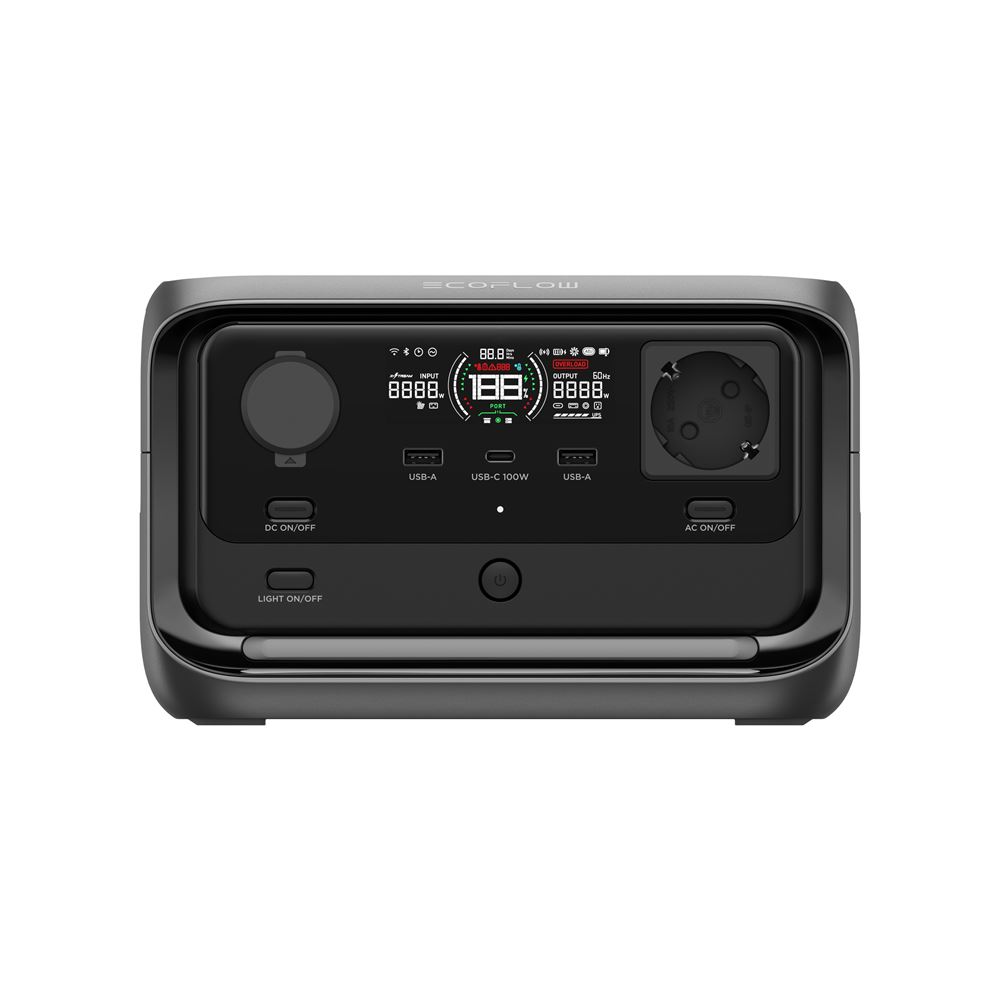 EcoFlow Station électrique EcoFlow River 3 Plus 1200 W Gris Anthracite vue principale