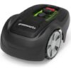 GREENWORKS Greenworks – Robot tondeuse Optimow 5 – Tonte autonome jusqu'à 550 m² – Largeur de coupe 18 cm – Inclinaison max. 30 % – Moteur Brushless vue principale