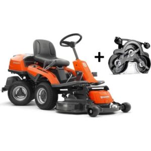 HUSQVARNA Husqvarna – Tondeuse autoportée 413cc 11.3Hp – Largeur de coupe 94cm – Démarrage clé en main – Transmission hydrostatique vue principale