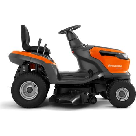 HUSQVARNA Husqvarna – Tracteur de pelouse 95 cm à éjection latérale – Transmission hydrostatique – Siège réglable – Pour grandes pelouses – Moteur 413 cm³ vue 2 HUSQVARNA Husqvarna – Tracteur de pelouse 95 cm à éjection latérale – Transmission hydrostatique – Siège réglable – Pour grandes pelouses – Moteur 413 cm³ vue 2