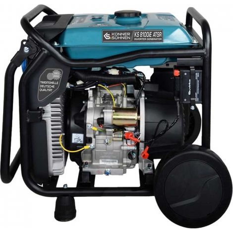KÖNNER & SÖHNEN Könner & Söhnen – Groupe électrogène inverter 8,0 kW – Carburant essence – Démarrage électrique – ATS pour alimentation automatique – Technologie de pure sinus vue 6 KÖNNER & SÖHNEN Könner & Söhnen – Groupe électrogène inverter 8,0 kW – Carburant essence – Démarrage électrique – ATS pour alimentation automatique – Technologie de pure sinus vue 6