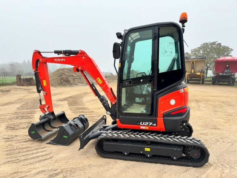 Kubota U27-4 KUBOTA U27-4 NEUVE + 3 GODETS - Mini Pelle 2,6T vue 8 Kubota U27-4 KUBOTA U27-4 NEUVE + 3 GODETS - Mini Pelle 2,6T vue 8