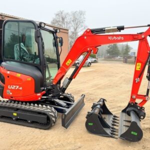 Kubota U27-4 KUBOTA U27-4 NEUVE + 3 GODETS - Mini Pelle 2,6T vue principale