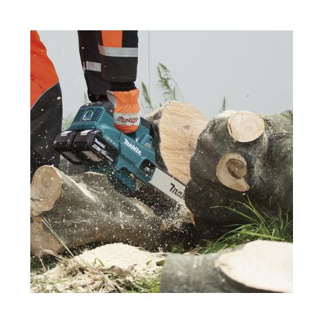 MAKITA Makita – Électroscie à batterie 300 mm DUC306Z – 18Vx2 – Moteur Brushless – Vitesse chaîne 20 m/s – Système XPT pour poussière et eau vue 6 MAKITA Makita – Électroscie à batterie 300 mm DUC306Z – 18Vx2 – Moteur Brushless – Vitesse chaîne 20 m/s – Système XPT pour poussière et eau vue 6