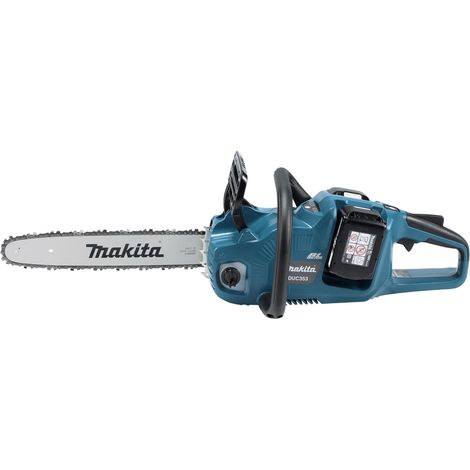 MAKITA Makita – Tronçonneuse à batterie 36V avec 2 batteries 18V 3.0Ah – Longueur de guide 35 cm – Vitesse de chaîne 20 m/s – Moteur Brushless vue 3 MAKITA Makita – Tronçonneuse à batterie 36V avec 2 batteries 18V 3.0Ah – Longueur de guide 35 cm – Vitesse de chaîne 20 m/s – Moteur Brushless vue 3