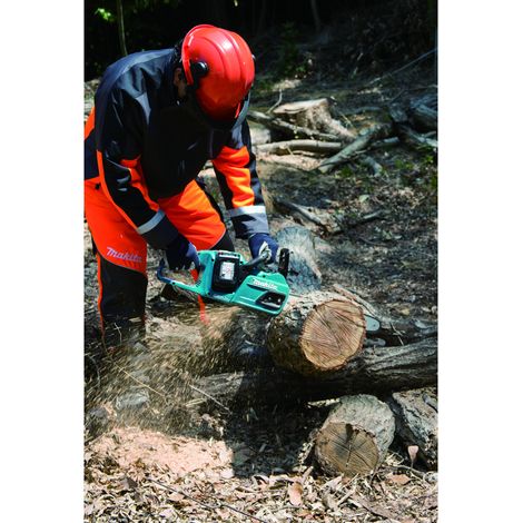 MAKITA Tronçonneuse MAKITA DUC355Z - 36 V - 2 x 18 V Li-Ion - 35 cm - Sans batterie, ni chargeur vue 3 MAKITA Tronçonneuse MAKITA DUC355Z - 36 V - 2 x 18 V Li-Ion - 35 cm - Sans batterie, ni chargeur vue 3