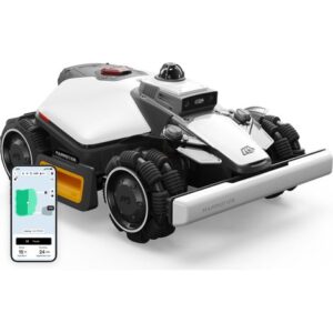 MAMMOTION MAMMOTION LUBA Mini 2 AWD 1500 Robot Tondeuse sans fil périphérique, LiDAR+AI Vision+NetRTK, Pentes 80%, Jusqu’à 1500 m² vue principale