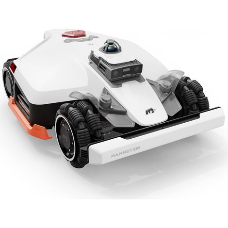 MAMMOTION Robot Tondeuse Mammotion LUBA 3 AWD 3000 sans fil périphérique,LiDAR 360°+NetRTK+vision IA dual caméra, jusqu'à 3000m²,Pente 80%,Module 4G,APP vue principale
