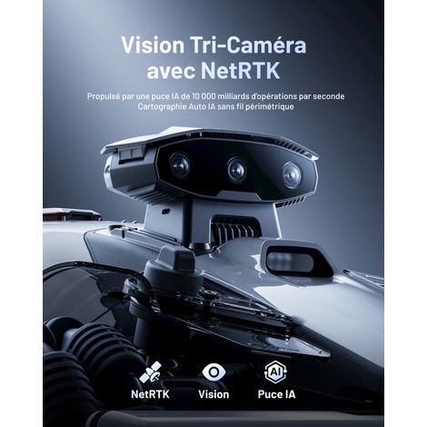 MAMMOTION Robot Tondeuse Mammotion LUBA mini 2 AWD 1000 Sans Fil Périphérique, jusqu'à 1000m², Pente 80%, avec Mni Garage pour tondeuse vue 2 MAMMOTION Robot Tondeuse Mammotion LUBA mini 2 AWD 1000 Sans Fil Périphérique, jusqu'à 1000m², Pente 80%, avec Mni Garage pour tondeuse vue 2