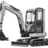 Mini-pelle "Bobmaster Ultimate" - Moteur diesel Yanmar, 2680 kg avec bras articulé + joystick vue principale