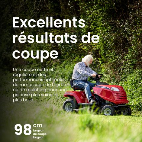 MOUNTFIELD Mountfield Tracteur MTF 98M SD, 98 cm – Transmission Manuelle, Éjection Latérale – Pelouses Jusqu'à 8 000 m² vue 3 MOUNTFIELD Mountfield Tracteur MTF 98M SD, 98 cm – Transmission Manuelle, Éjection Latérale – Pelouses Jusqu'à 8 000 m² vue 3