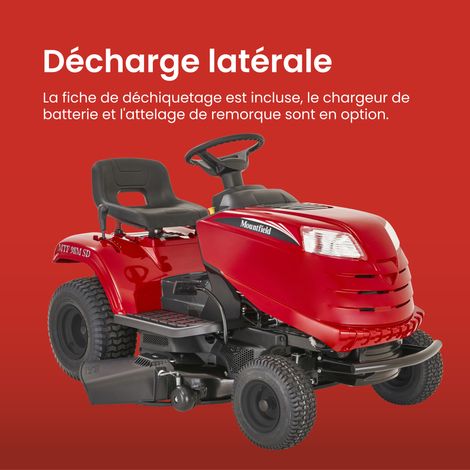 MOUNTFIELD Mountfield Tracteur MTF 98M SD, 98 cm – Transmission Manuelle, Éjection Latérale – Pelouses Jusqu'à 8 000 m² vue 5 MOUNTFIELD Mountfield Tracteur MTF 98M SD, 98 cm – Transmission Manuelle, Éjection Latérale – Pelouses Jusqu'à 8 000 m² vue 5