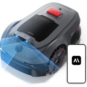 MOVA MOVA ViAX 500 EU – Robot tondeuse jusqu’à 500 m², AI UltraEyes™ 2.0 360° LiDAR, Cartographie 3D, Multi-Zone, Trajectoire en U, Tout-Terrain vue principale
