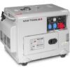 MW TOOLS Mw Tools – Groupe électrogène insonorisé diesel 6kW 3x400V + 1x230V – Démarrage électrique – Moteur Euro V – Autonomie jusqu'à 8h – DG65E vue principale
