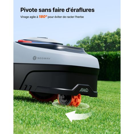 NAVIMOW Segway Navimow i205 AWD (Nouveau i105E) Robot tondeuse sans fil périphérique, 500 m², NRTK+Vision, Cartographie automatique vue 3 NAVIMOW Segway Navimow i205 AWD (Nouveau i105E) Robot tondeuse sans fil périphérique, 500 m², NRTK+Vision, Cartographie automatique vue 3