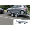 Remorque porte-voiture Lider roues dessous – plancher 71 cm – timon articulé – PTAC 2700 kg — image 4