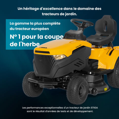 STIGA STIGA TORNADO 398 M tracteur tondeuse thermique vue 3 STIGA STIGA TORNADO 398 M tracteur tondeuse thermique vue 3