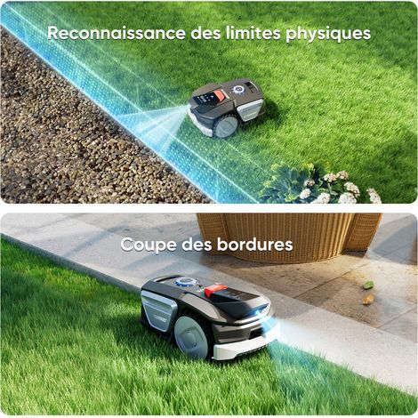 SUNSEEKER Sunseeker V1 avec Garage, Robot Tondeuse sans Fil Périphérique, 300 m² pour Petits Jardins, Sunseeker V1 Robot Tondeuse sans Fil - 300 m² - avec Garage Gratuit - Vision AI - Évitement Intelligent des vue 4 SUNSEEKER Sunseeker V1 avec Garage, Robot Tondeuse sans Fil Périphérique, 300 m² pour Petits Jardins, Sunseeker V1 Robot Tondeuse sans Fil - 300 m² - avec Garage Gratuit - Vision AI - Évitement Intelligent des vue 4
