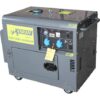 VARAN MOTORS Varan Motors – Groupe électrogène Diesel silencieux 5.5 kW 230V – 92631 – Démarreur électrique, autonomie 7.3h, bruit 89dB – Sortie 12V vue principale