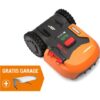 WORX Worx – Tondeuse robot automatique WR155E – Surface jusqu'à 2000 m² – Technologie AIA pour navigation efficace – Wi-Fi et application de gestion vue principale