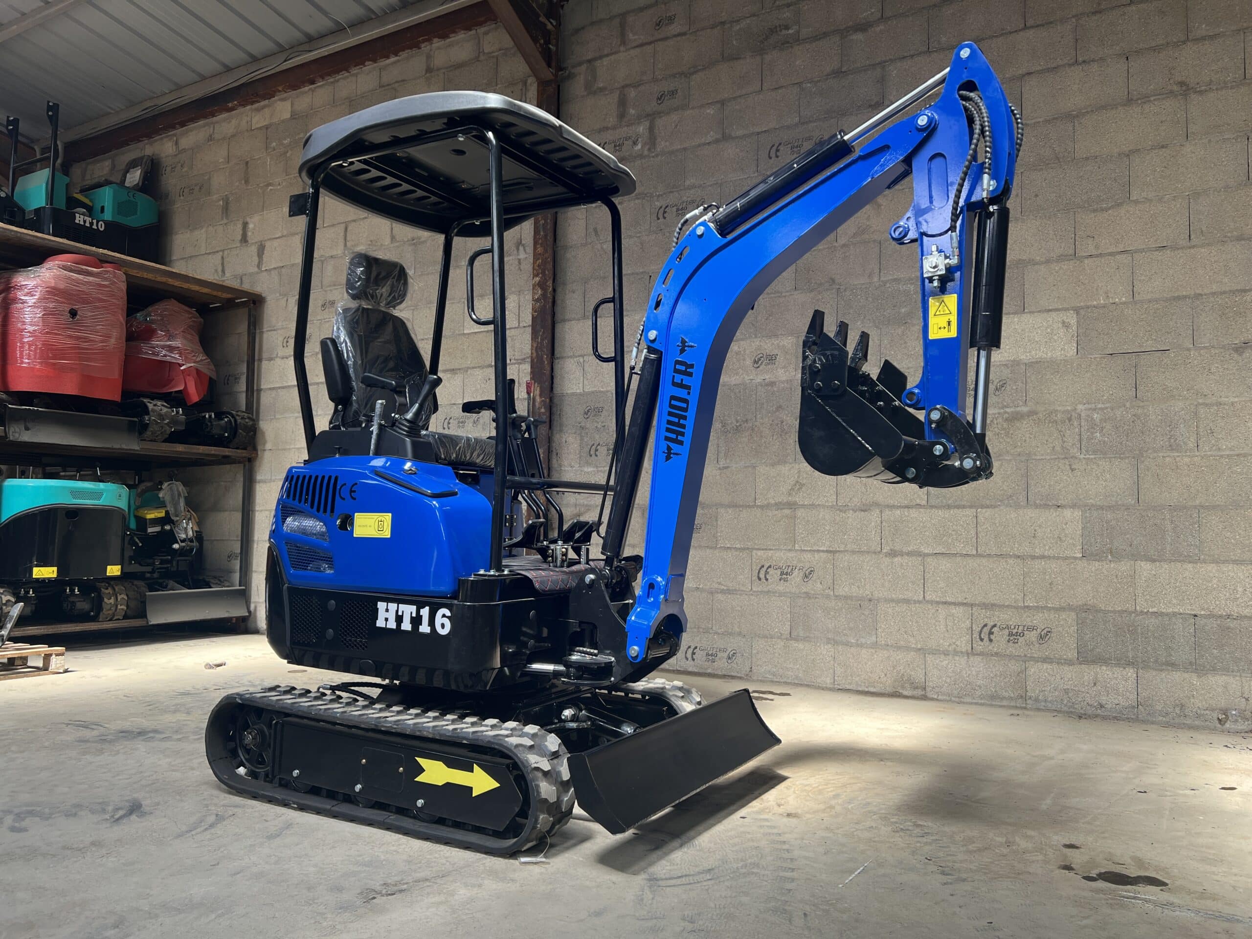 HT16 Mini pelle HT16 vue principale HT16 Mini pelle HT16 vue principale